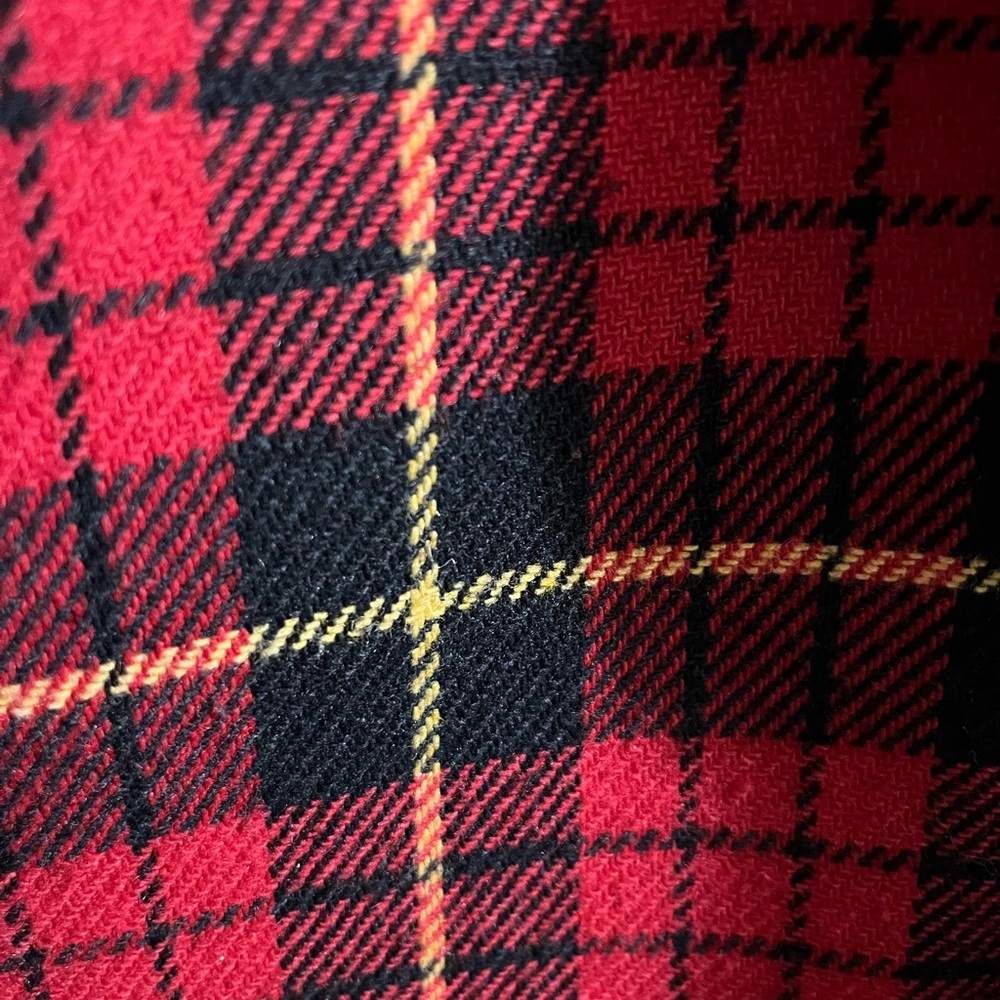 ❄️Wool Checkered Plaid Blazer - Picture 5 of 6